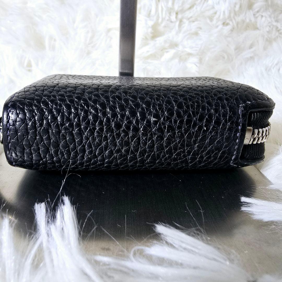 MAISON TAKUYA ブラック ケース ラウンド ジップ