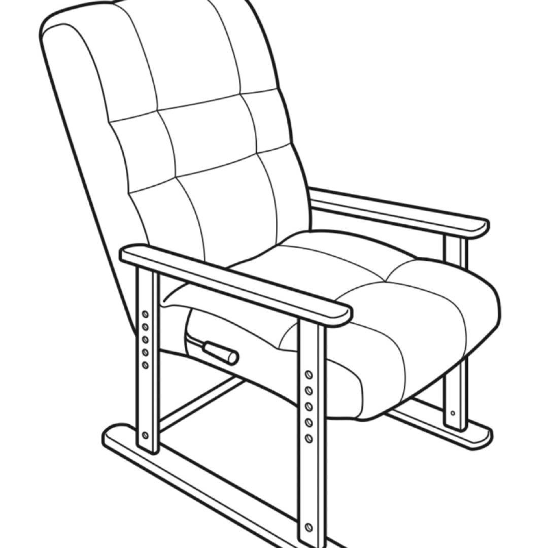 高座椅子　ハイタイプ(H オルガン3 GYXNA) レバー式(1月中旬まで)