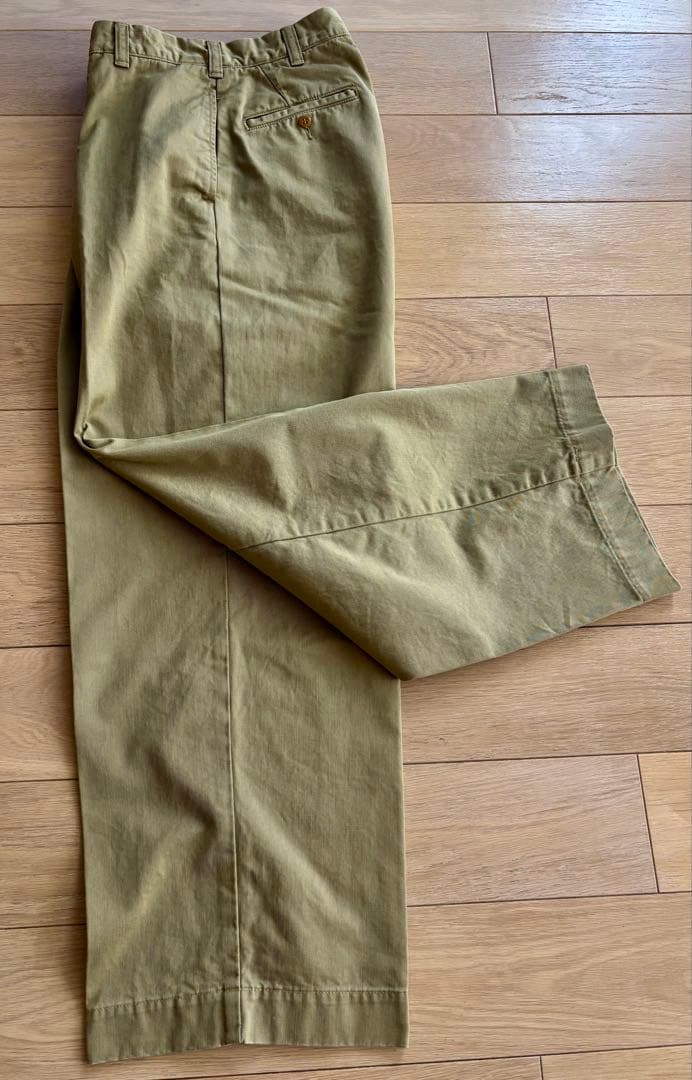 新品　未使用　ワイドシルエット　チノパン　GEMINI ゲミニー
