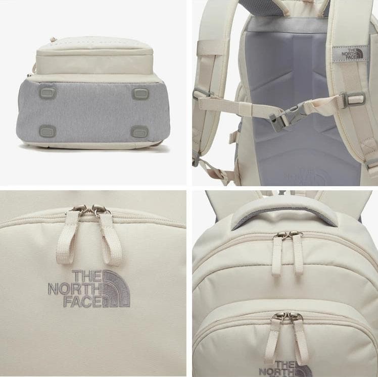 送料無料 ザノースフェイス DUAL POCKET BACKPACK クリーム