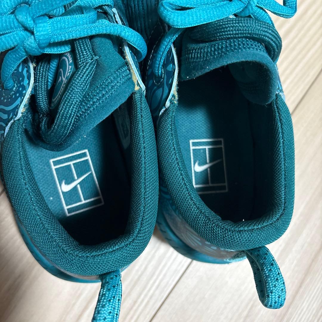 ナイキコート　エアズームNXT 28センチ　Nike テニスシューズ ターコイズ