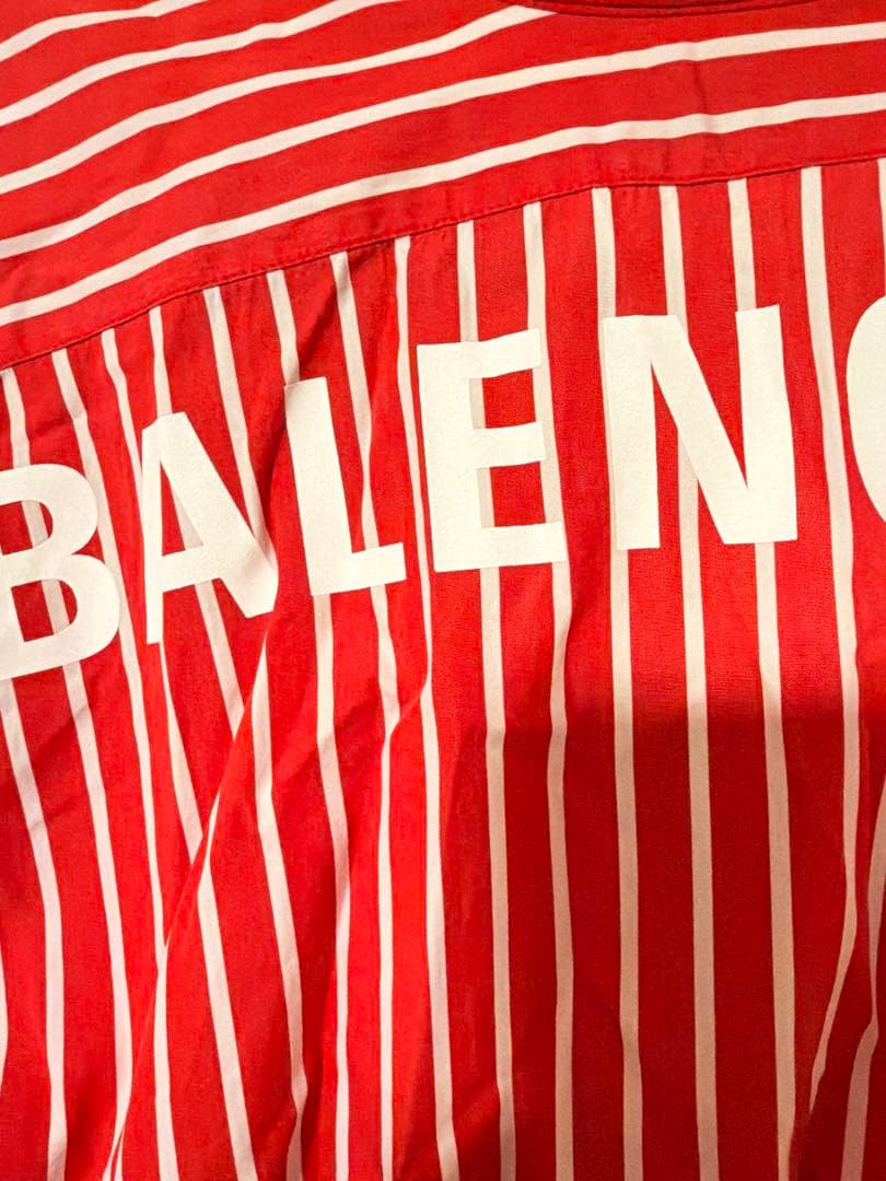 ◉*可様 【週末限定値下げ】バレンシアガ BALENCIAGA ロゴ ストライプ