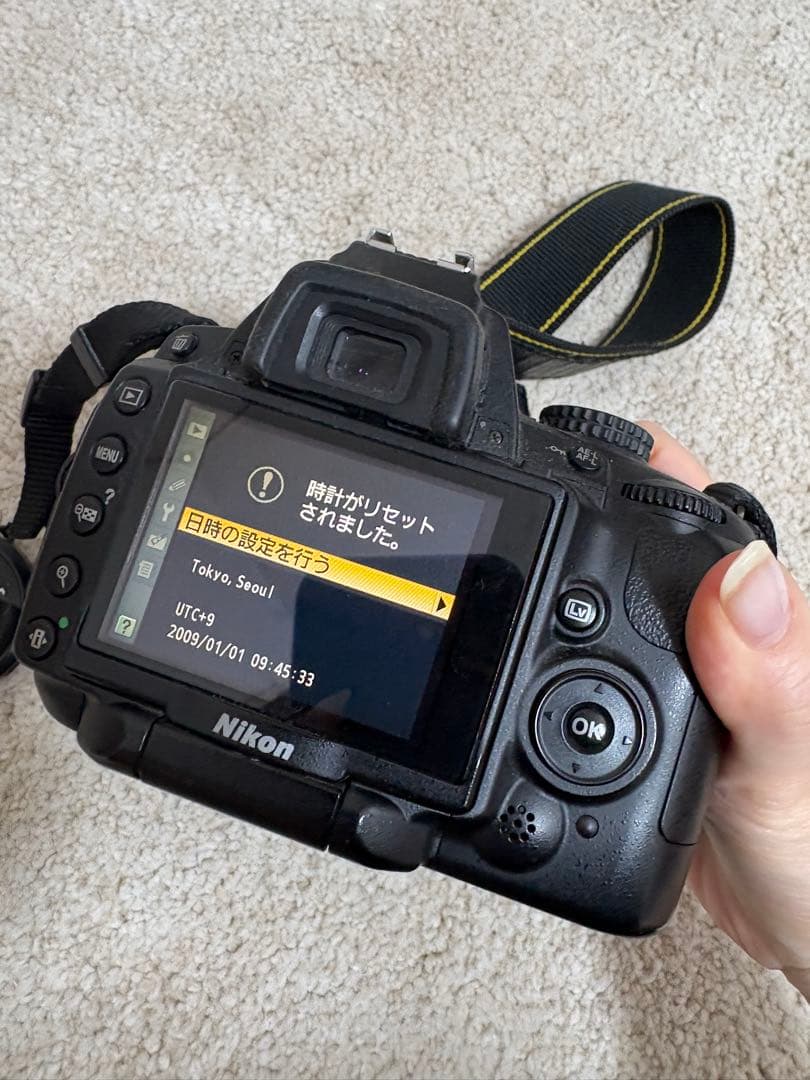 Nikon D5000 デジタル一眼レフカメラ　動作確認済