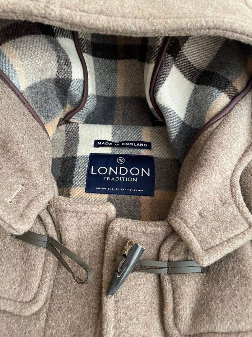 LONDON TRADITION ダッフルコート ブラウン36
