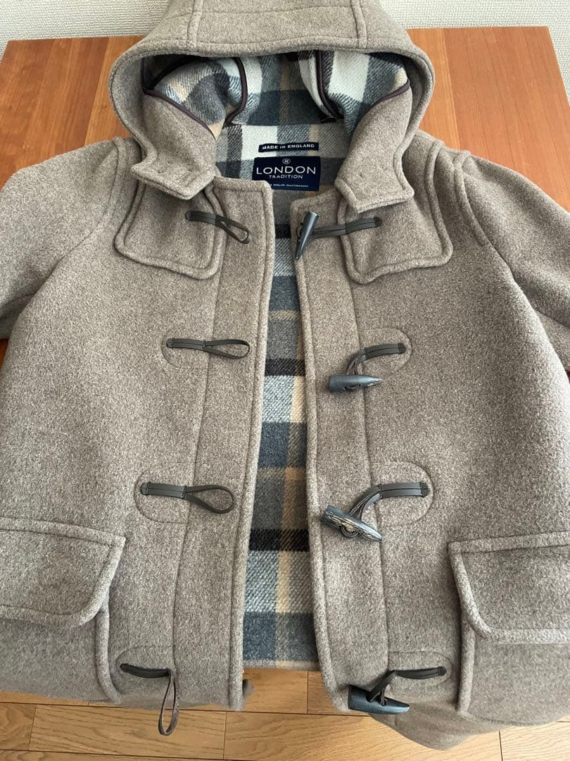 LONDON TRADITION ダッフルコート ブラウン36