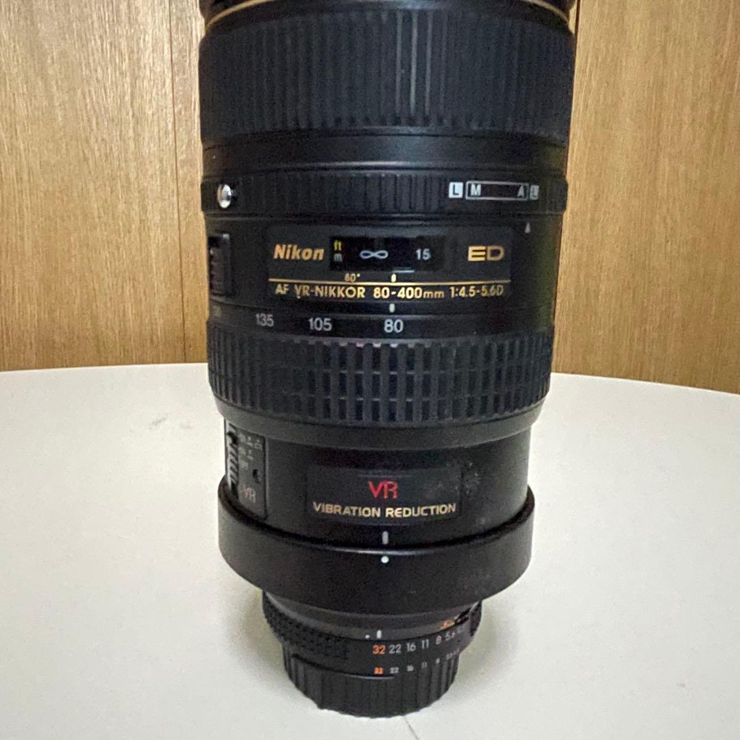 レンズ(ズーム) NIKON AF NIKKOR 80-400mm F4.5-5.6D VR