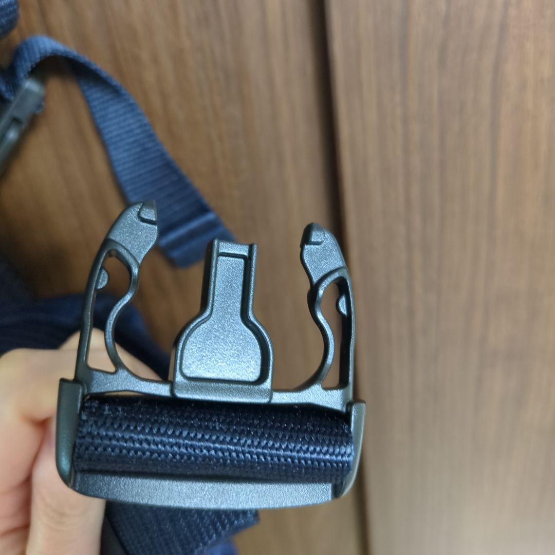 nn.　アプリカ ラクリス 抱っこ紐 ネイビー メッシュ