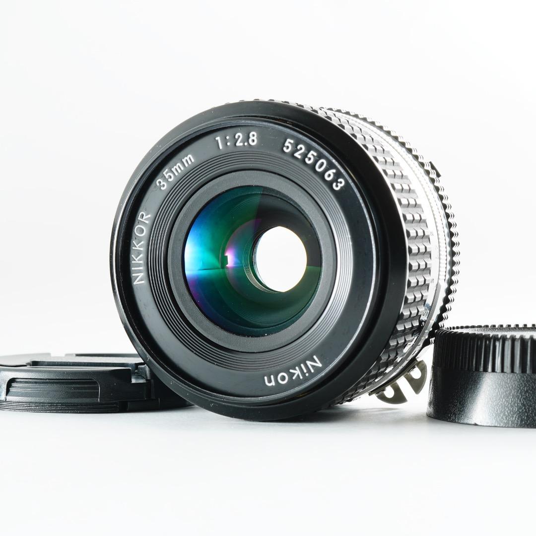 【極美品】動作◎ ニコン Ai-s Nikkor 35mm F2.8 063
