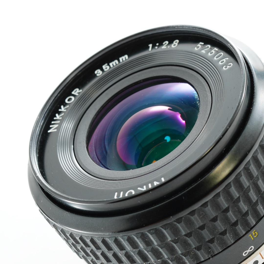【極美品】動作◎ ニコン Ai-s Nikkor 35mm F2.8 063