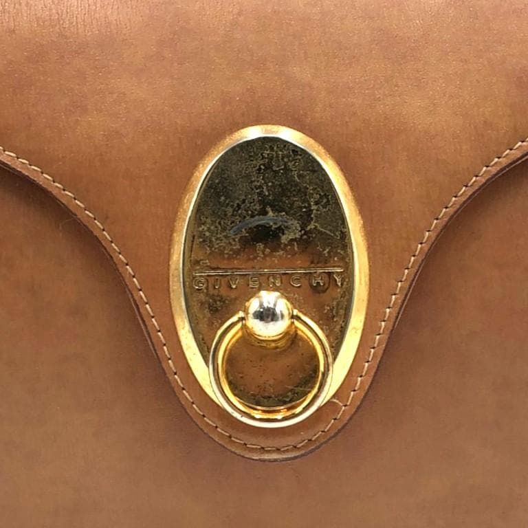 【美品】GIVENCHY ジバンシィ ヴィンテージ ハンドバッグ　ベージュ