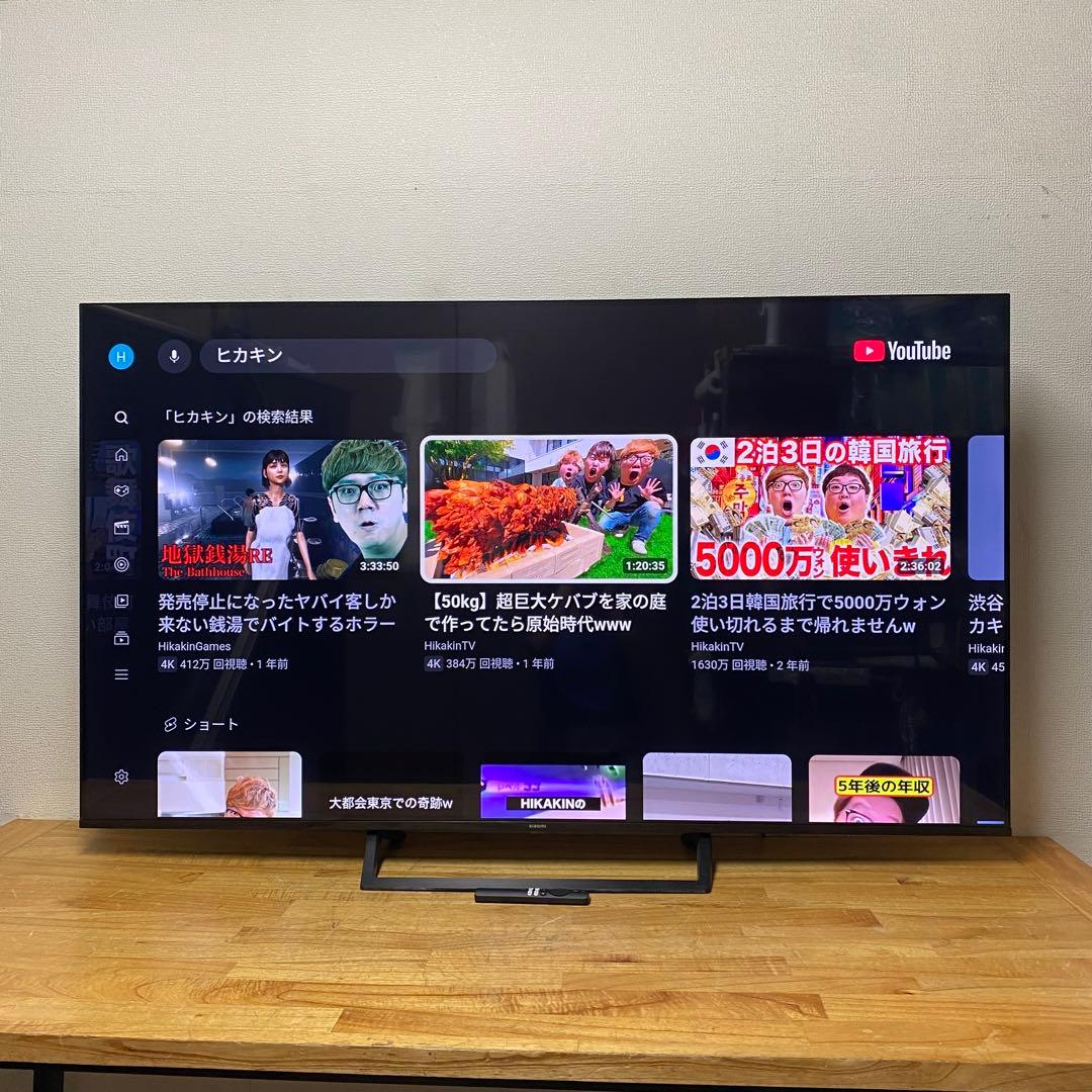 Xiaomi 65V型 4Kチューナーレス 液晶テレビ L65M8-A2TWN