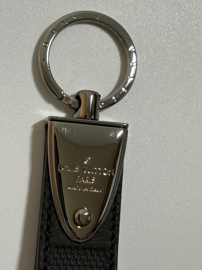 【極美品】ルイヴィトン ダミエアンフィニ M65051 キーホルダー