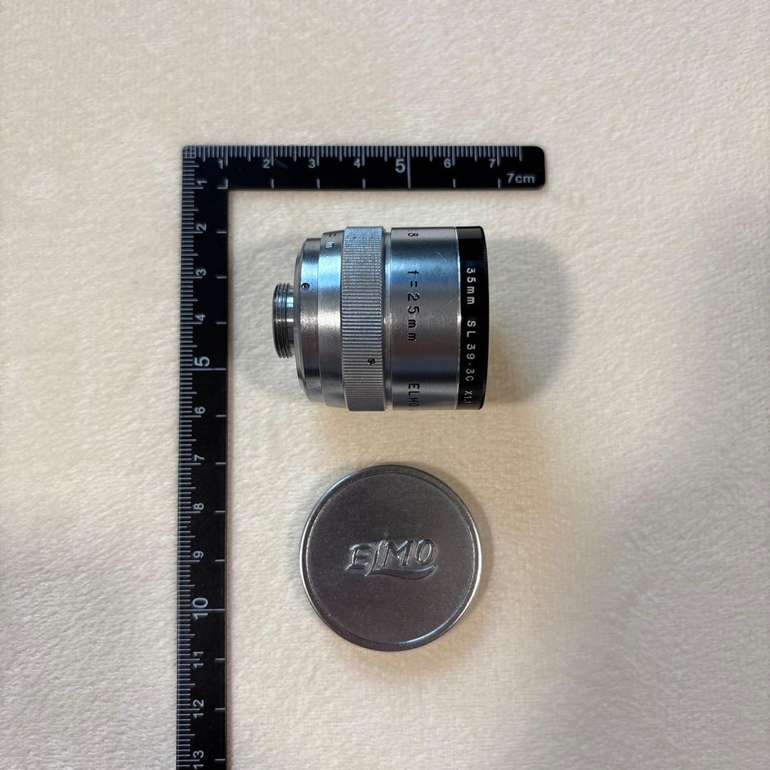 ELMO 25mm f/1.8 単焦点レンズ シネマレンズ オールドレンズ