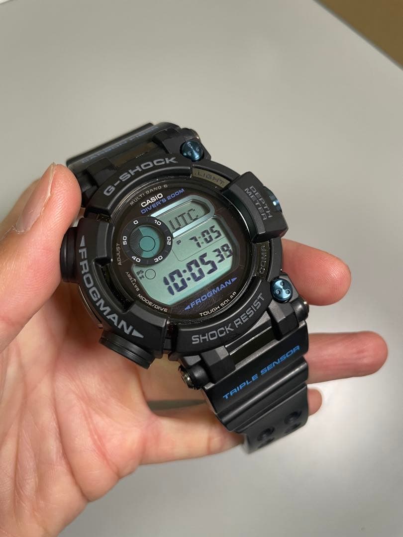 時計 GSHOCK GWF-D1000B MASTER OF G FROGMAN