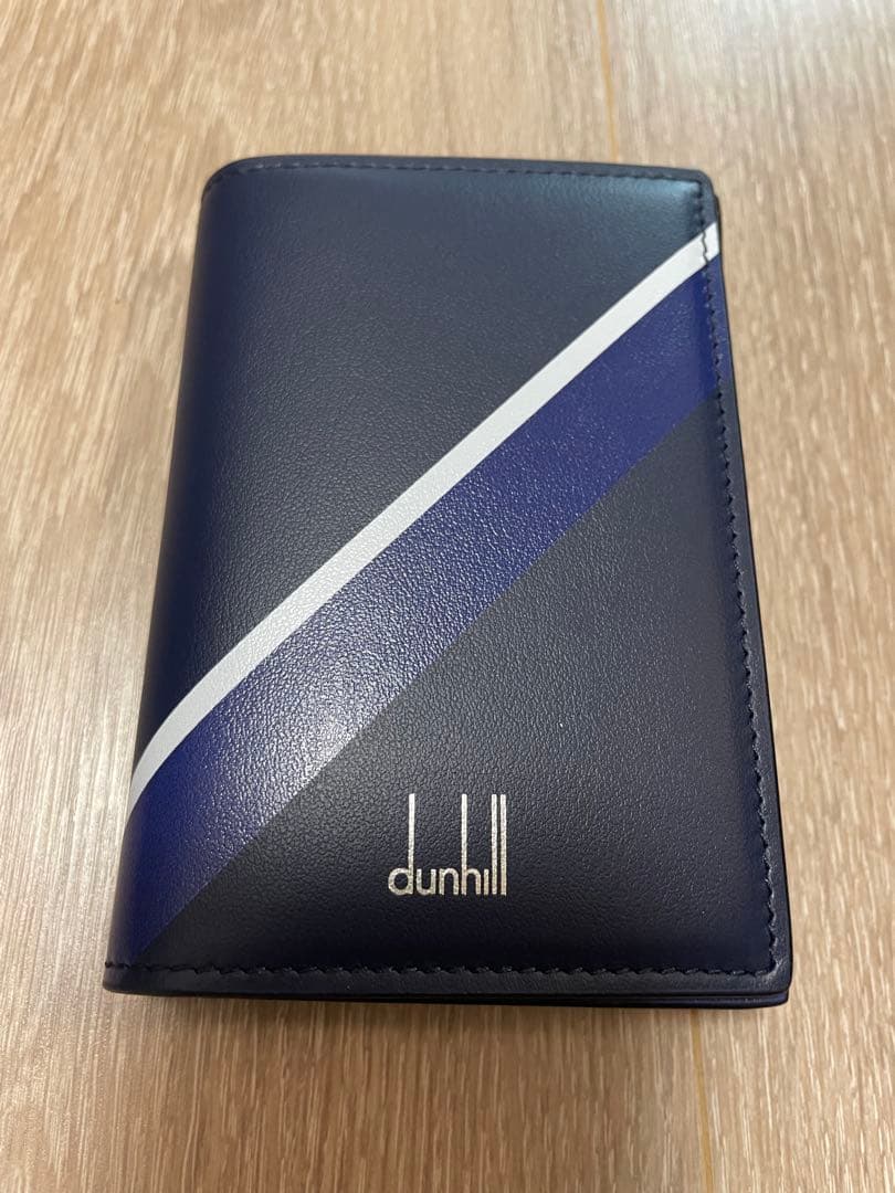 【お値下げ中・新品未使用】ダンヒル dunhill 名刺入れ 日本代表公式レザー