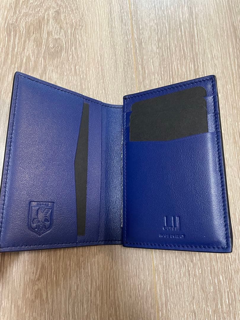 【お値下げ中・新品未使用】ダンヒル dunhill 名刺入れ 日本代表公式レザー