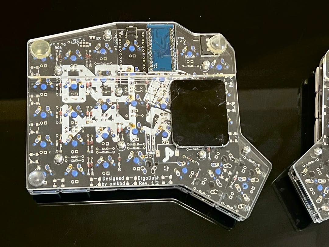 最終値下　Ergo Dash 自作キーボード 組み立て済