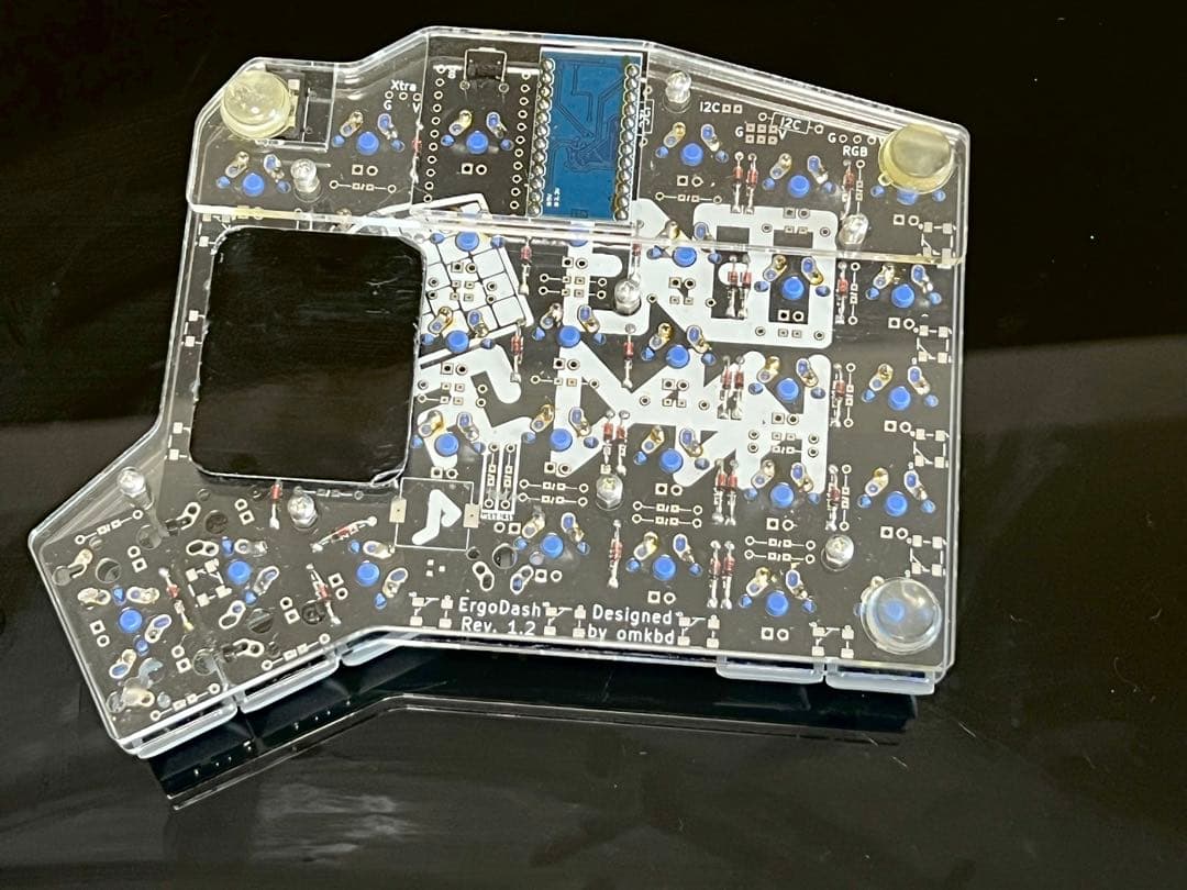 最終値下　Ergo Dash 自作キーボード 組み立て済