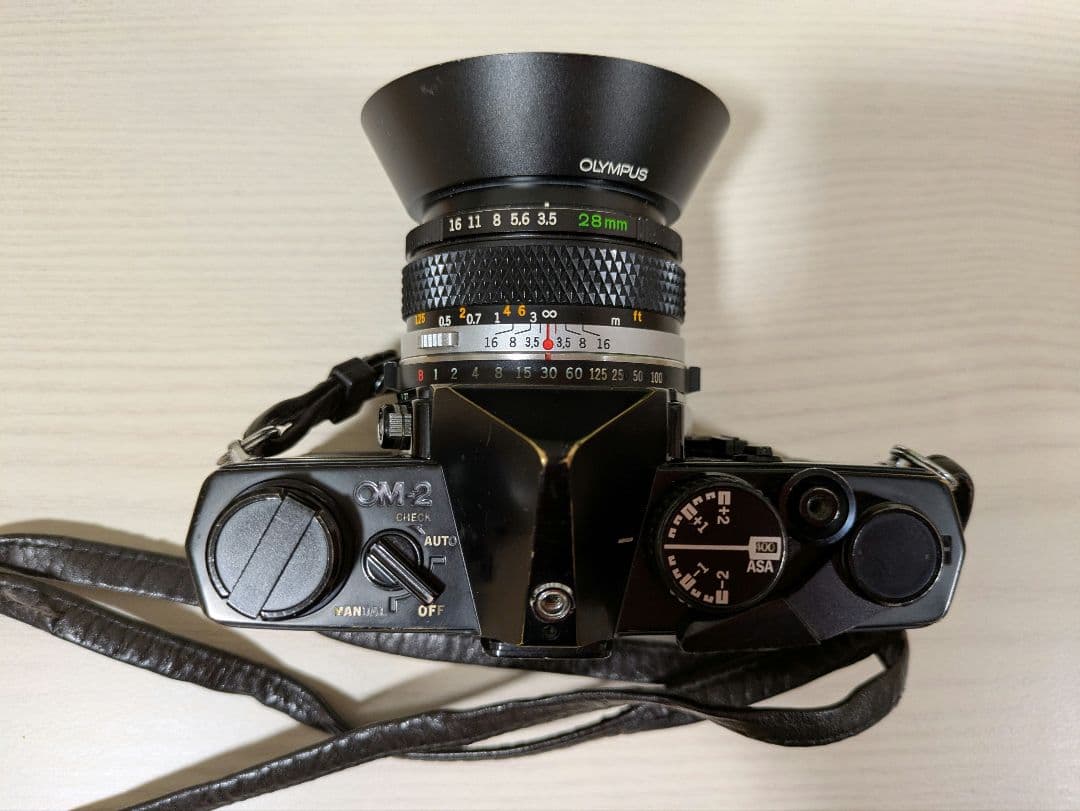 Olympus OM-2　G.ZUIKO 28mm F3.5