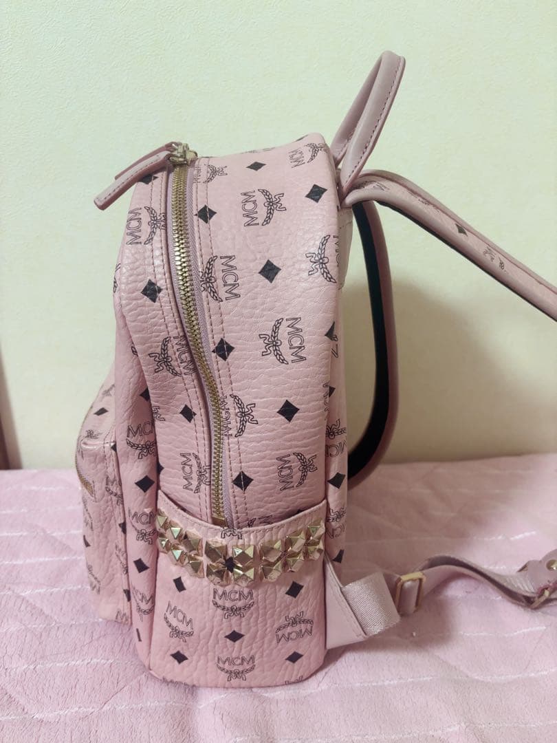 ヘ*ナ様 MCM リュック ソフトピンク スモール