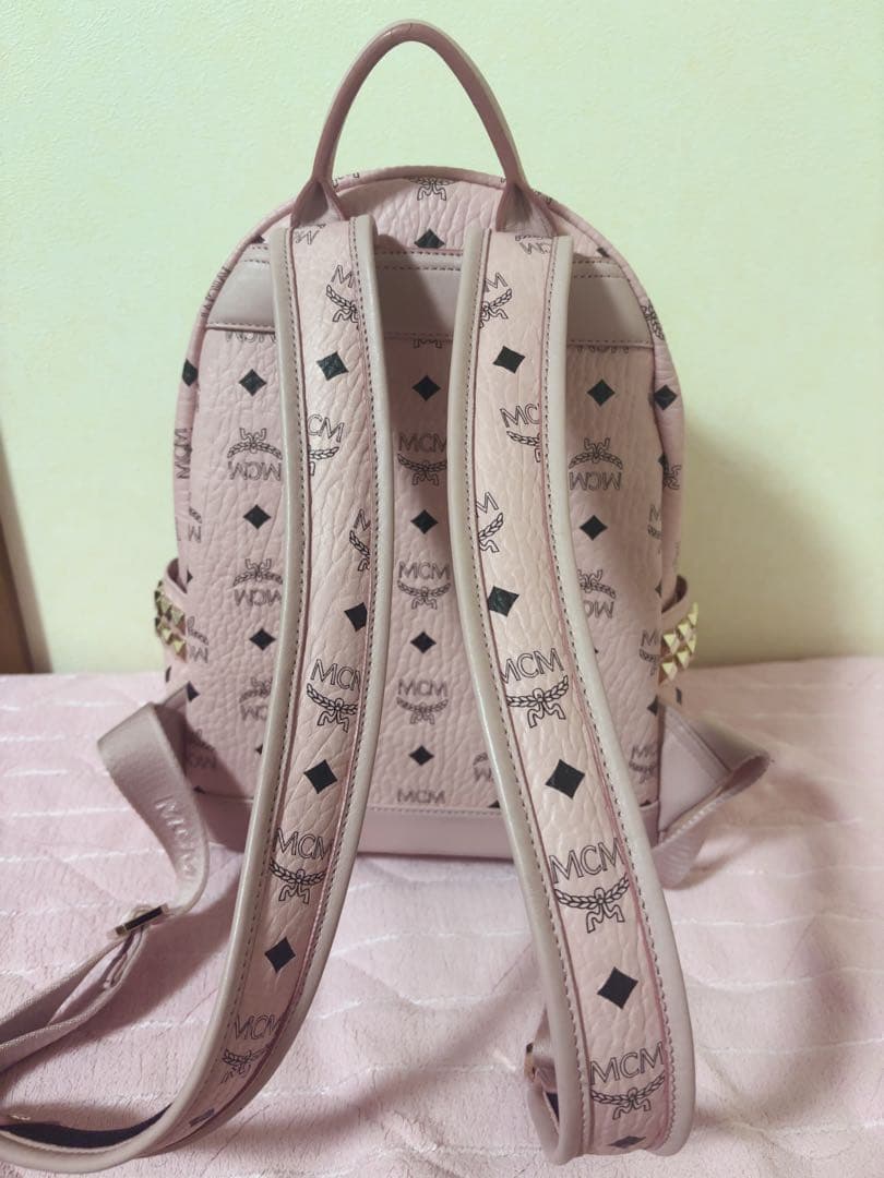 ヘ*ナ様 MCM リュック ソフトピンク スモール