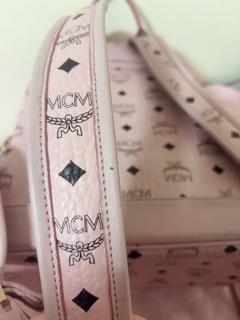 ヘ*ナ様 MCM リュック ソフトピンク スモール