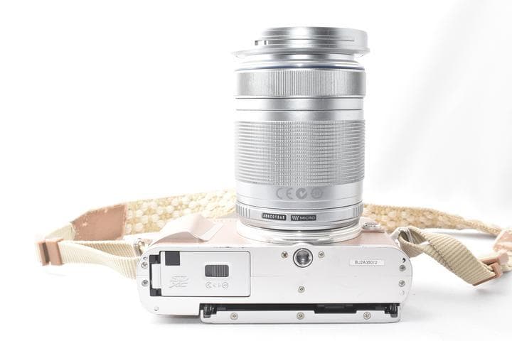 オリンパス OLYMPUS PEN E-PL9 ブラウン 望遠レンズ付き