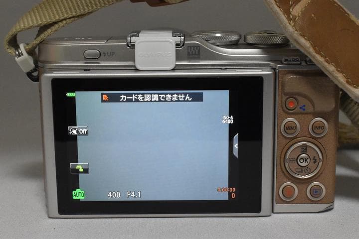 オリンパス OLYMPUS PEN E-PL9 ブラウン 望遠レンズ付き