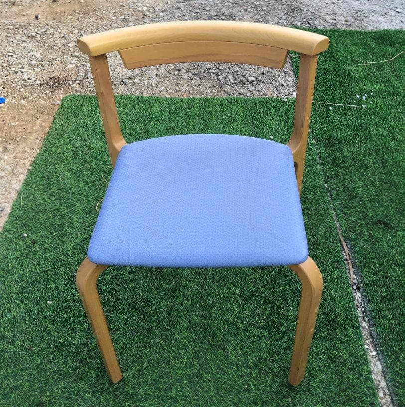 ●天童木工 椅子 イス 4脚 セット T-5348WB-ST型 天然木製フレーム