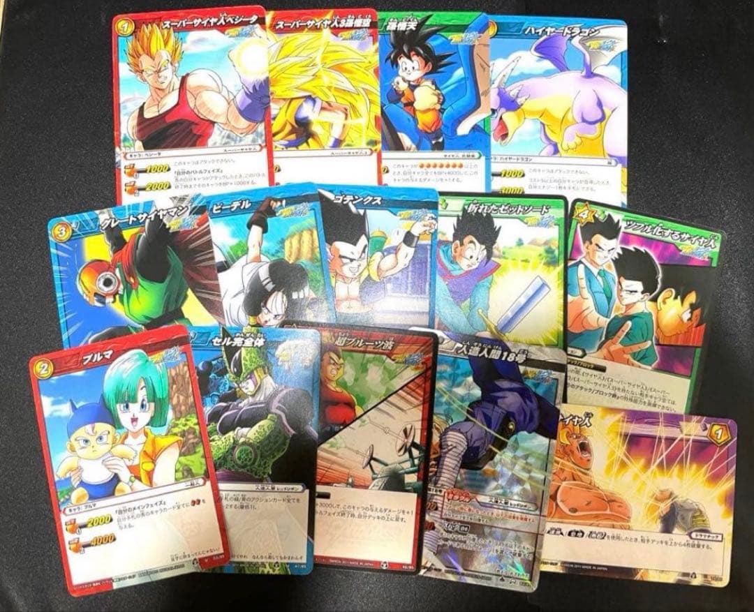 【ミラクルキラ 有】　ドラゴンボール改　カードダス　魔人ブウ編　14枚セット