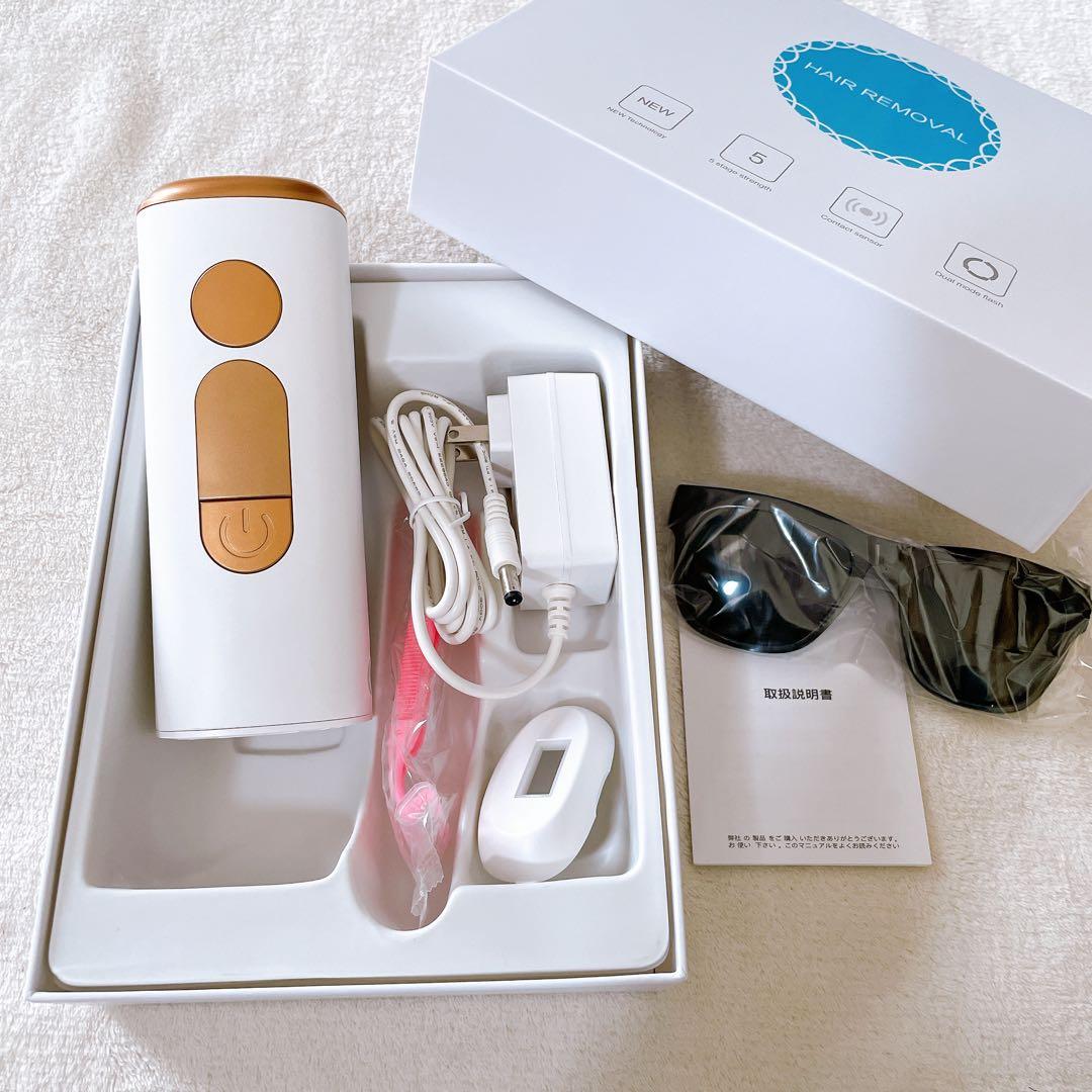 脱毛器 メンズ レディースvio対応 光美容器 無痛脱毛 光脱毛器 HIPL