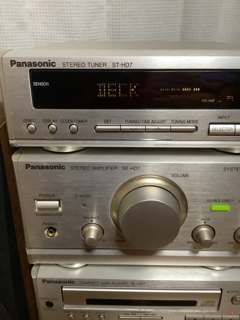 Panasonic RS-HD7 SL-HD7 SE-HD7 ST-HD7コンポ