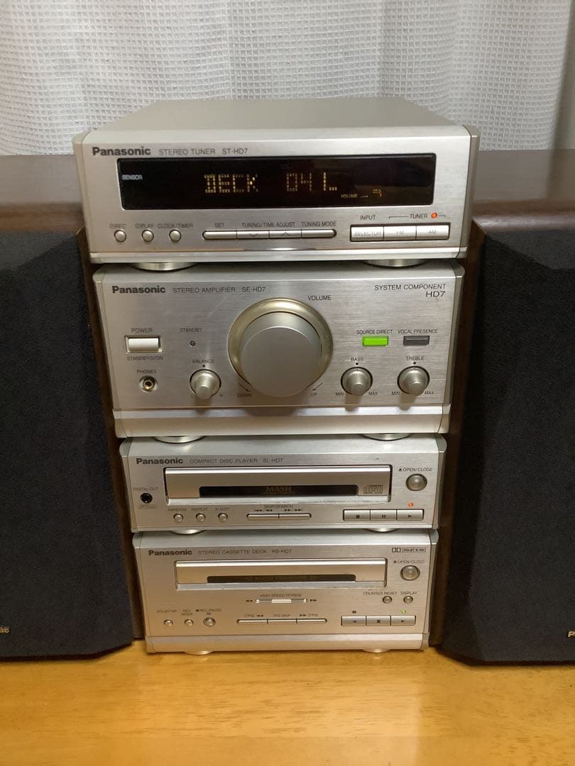 Panasonic RS-HD7 SL-HD7 SE-HD7 ST-HD7コンポ