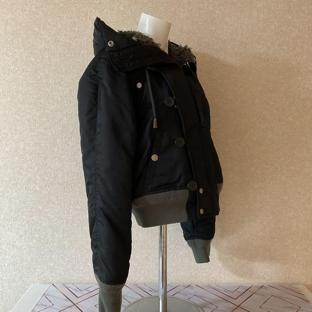 DIESEL（ディーゼル）レディース フーデッド ボンバージャケット M