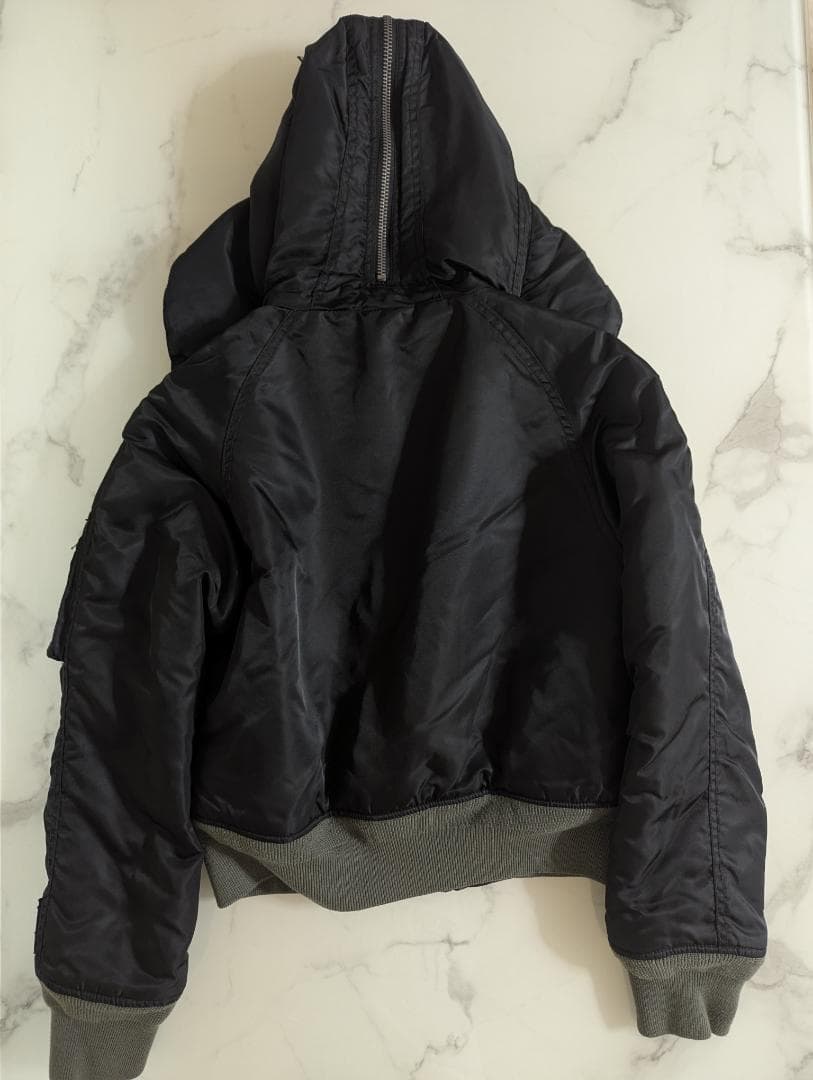 DIESEL（ディーゼル）レディース フーデッド ボンバージャケット M