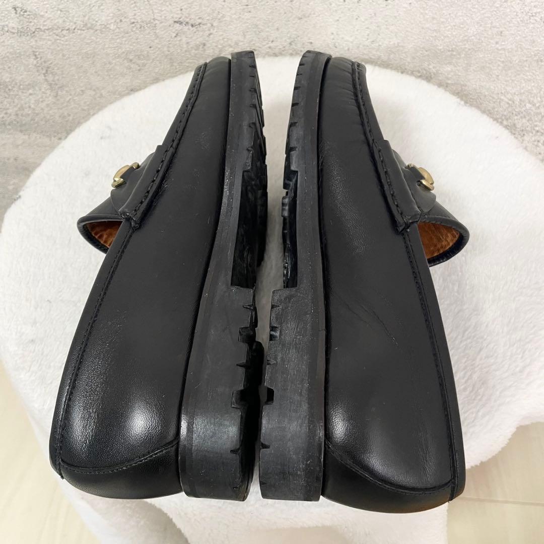 GUCCI グッチ　ローファー　革靴　ホースビット　ビジネスシューズ
