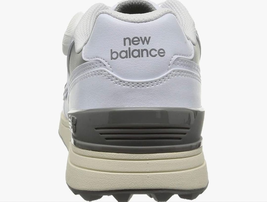 【新品】New Balance ニューバランスゴルフシューズ ホワイト/グレー