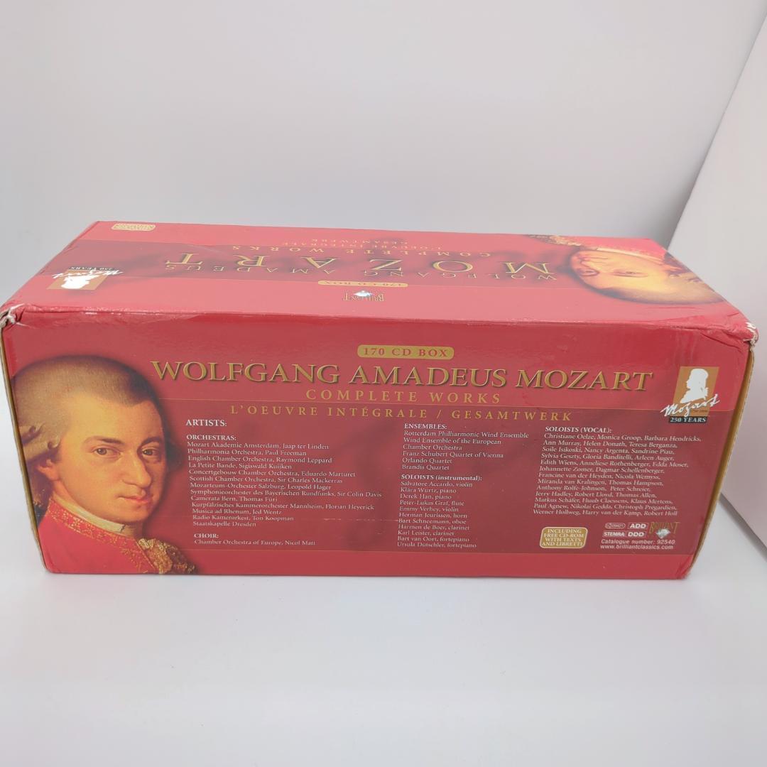 モーツァルト 作品大全集 170枚組 Mozart Complete Works