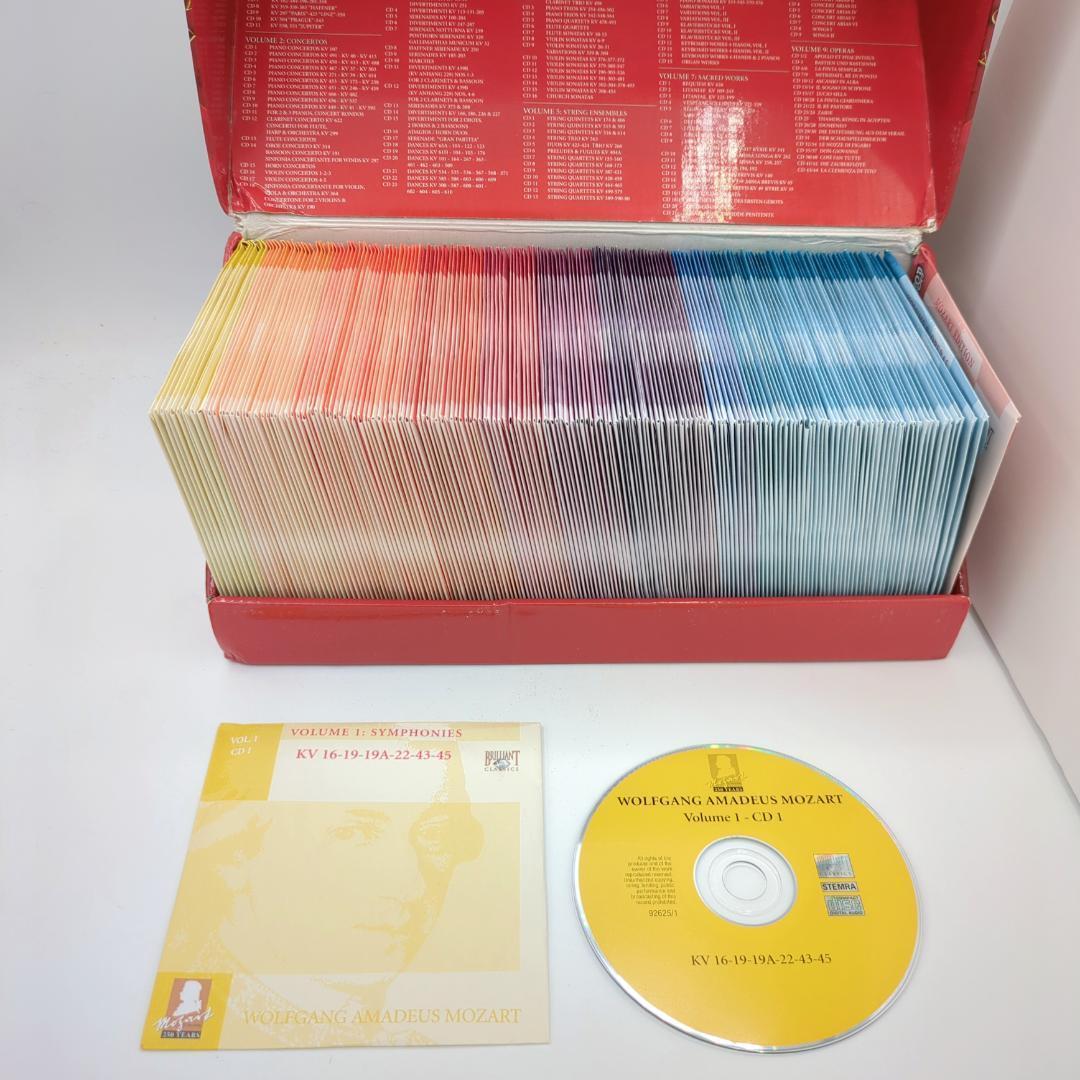 モーツァルト 作品大全集 170枚組 Mozart Complete Works