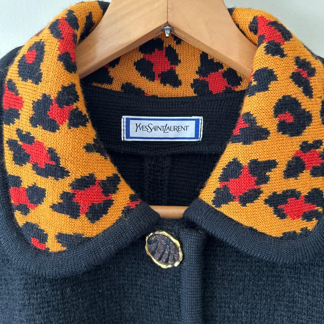 YSLニットジャケット美品