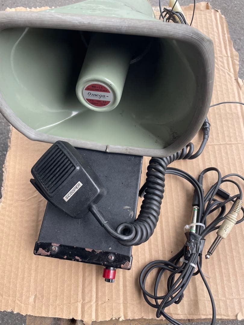 2000円値下げ　omega 拡声器　デコトラ