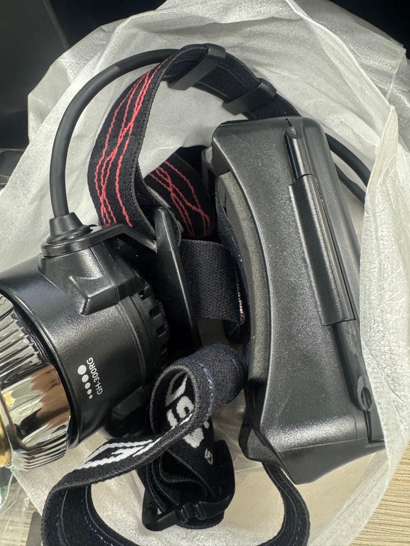 【新品・未使用】GENTOS GH-300RG ヘッドランプ