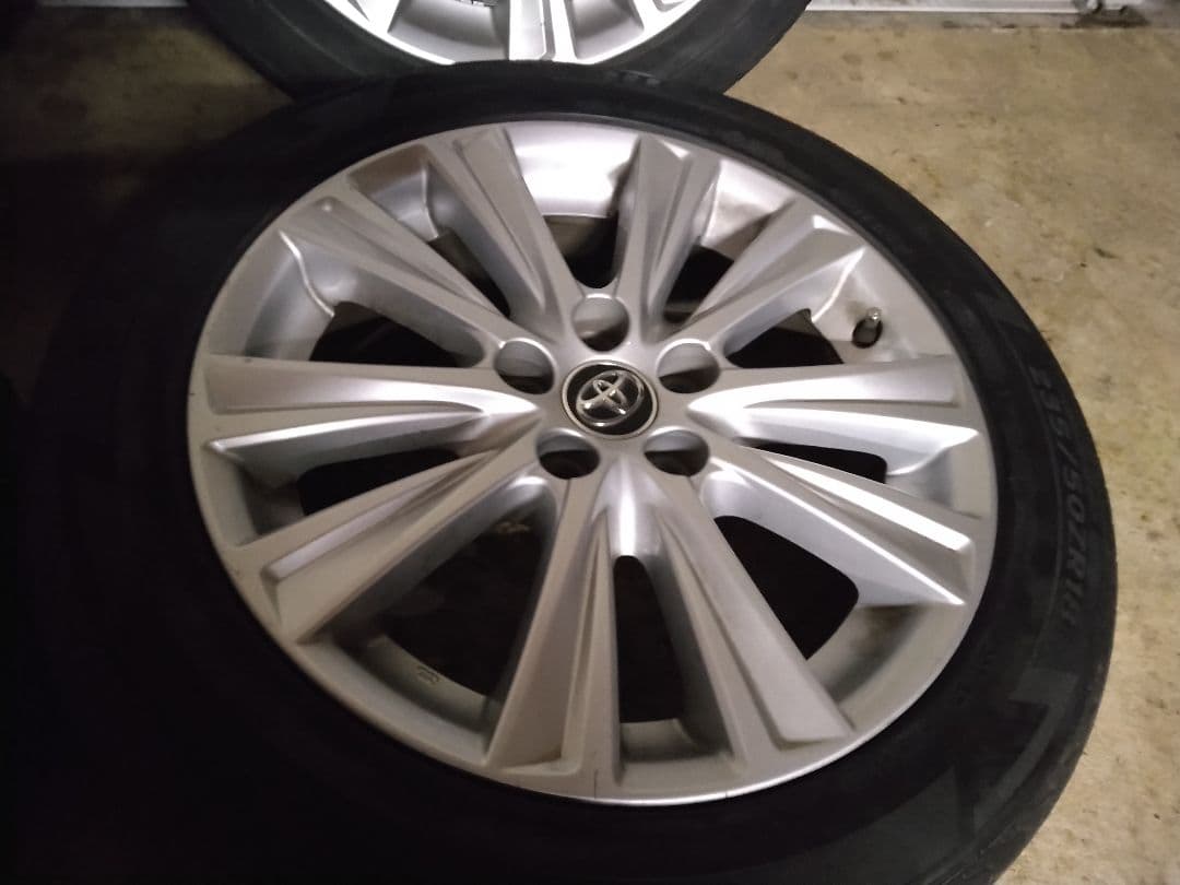 z*z様 30アルファード純正ホイールタイヤSET235/50R18サマータイヤ
