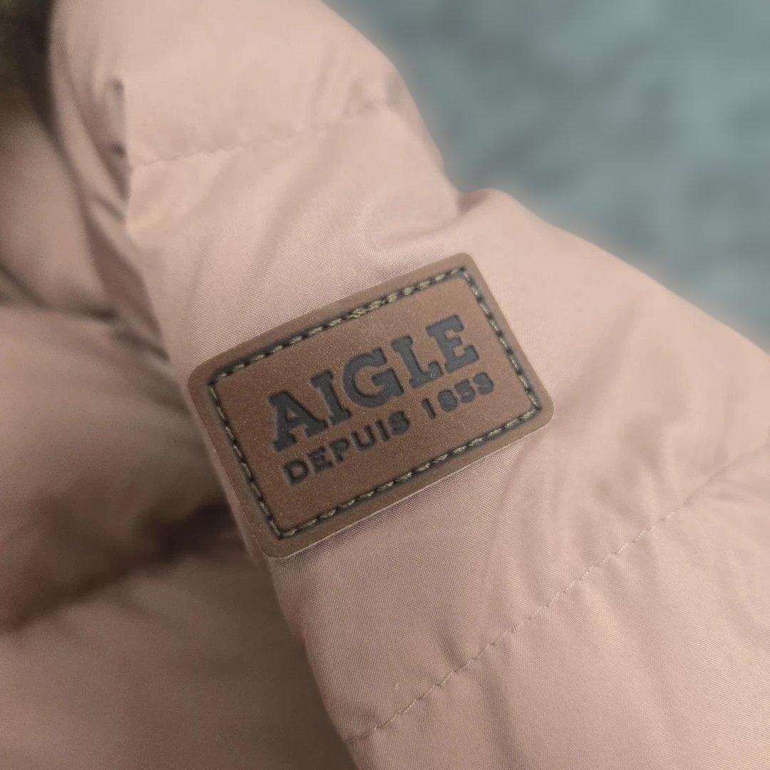 AIGLE　極美品　ピンクダウン　5回未満使用