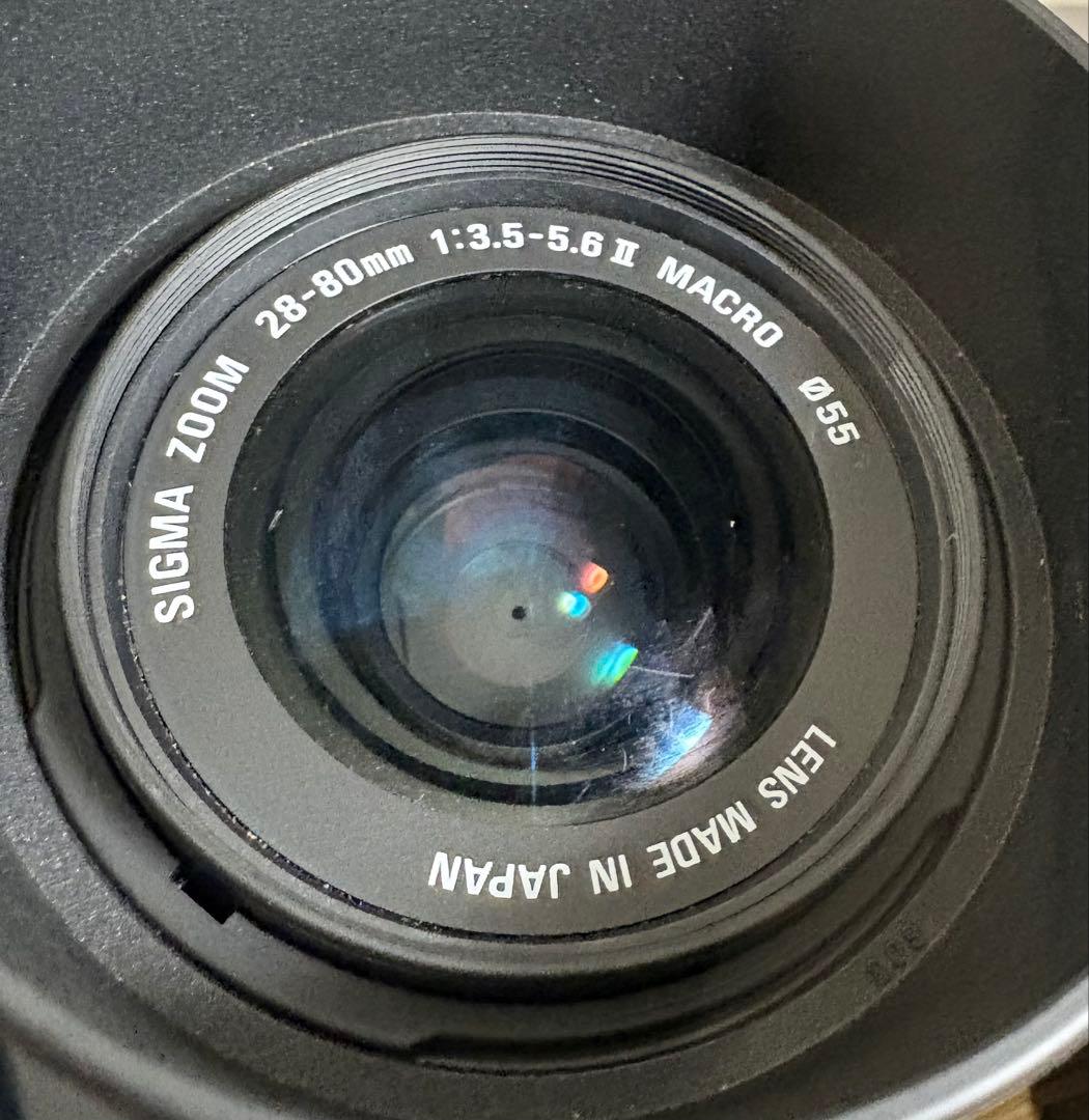【大幅値下げ】Canon EOS Kiss + Sigma28-80mmレンズ