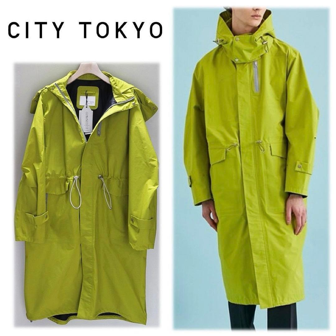 《シティトウキョウ》新品 超ハイスペック素材使用 モッズコート F ユニセックス