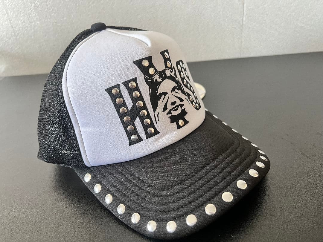 【新品未使用】ヒステリックグラマー　スタッズメッシュキャップ -22