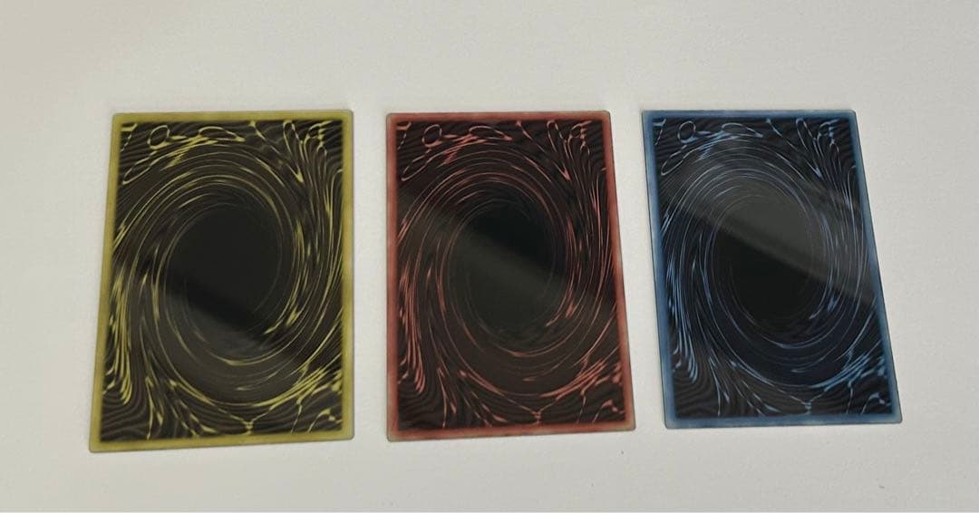 遊戯王　ステンレス三幻神　カードのみ