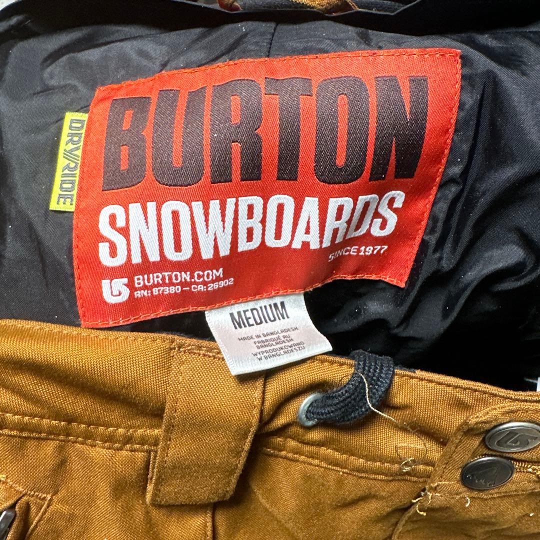BURTON スノーボードウェア 上下セット売り