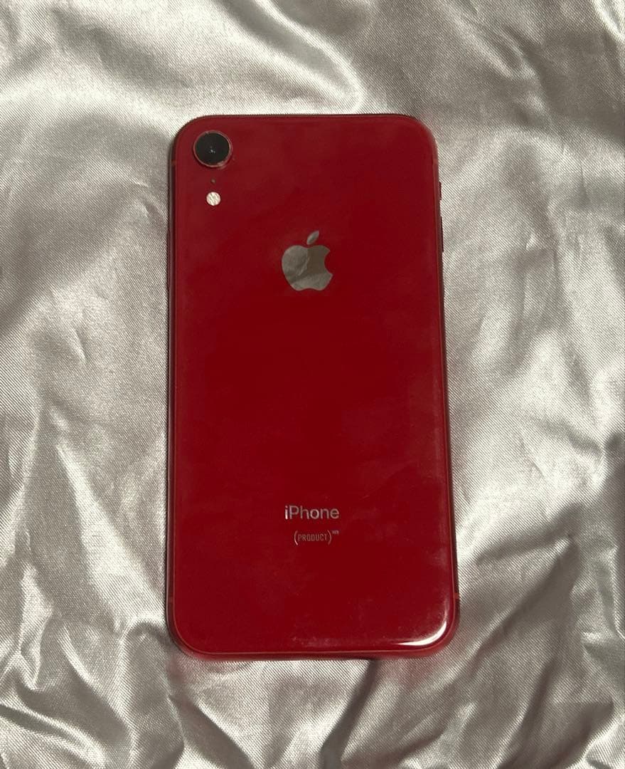 iPhoneXR ヒビあり